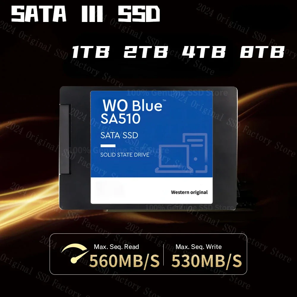 

NEW 8TB SSD SATA III 2TB 1TB Hard Drive Disk 2.5Inch 4TB High Speed Hard Disk 560MB/S Internal Solid State Drives For Laptop PS5