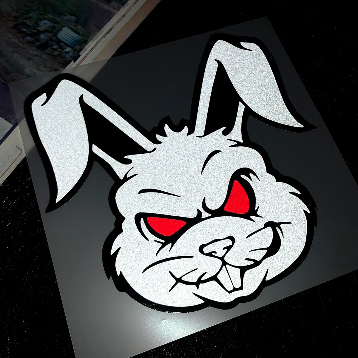 

Наклейки для мотоцикла Evil Rabbit, лобовое стекло, топливный бак, шлем, виниловые наклейки, аксессуары для MT07 Z900 Voge 900 625 DSX