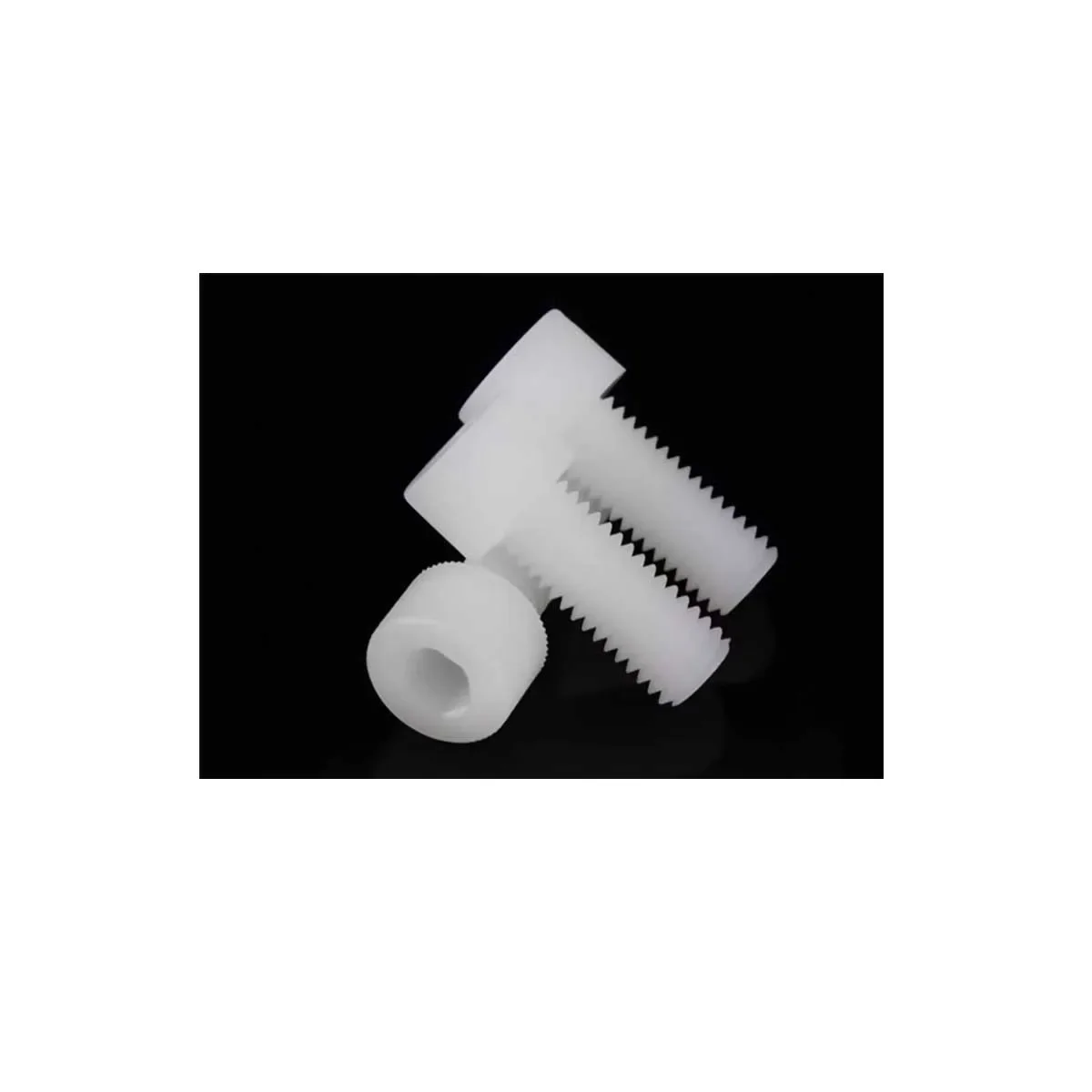 Plastic Nylon Hex  Cup Head Cylindrical Head Screw M3M4M5M6M8