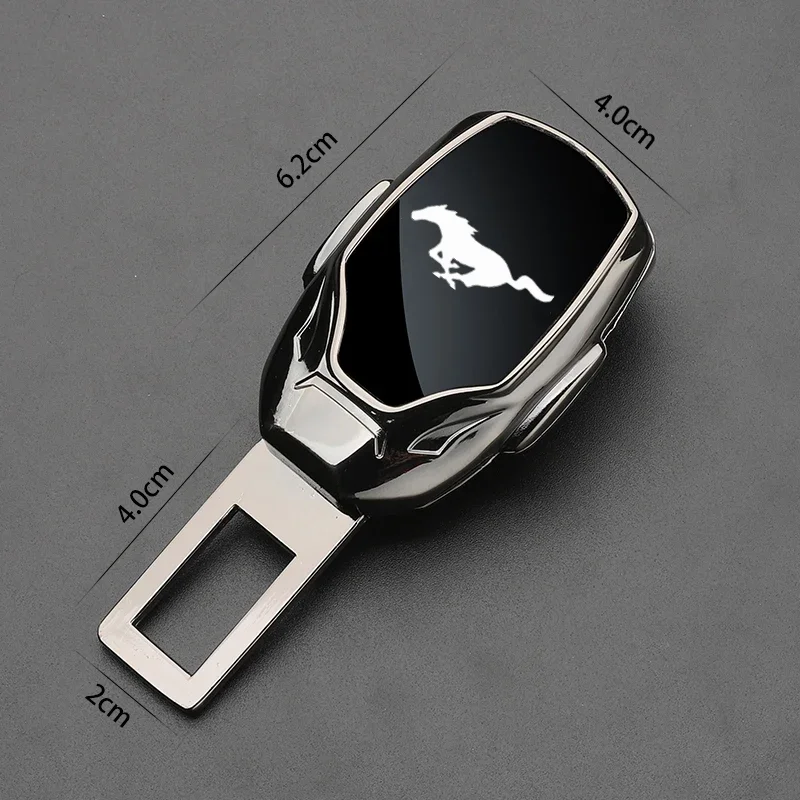 Car Safety Belt Extension Device Extension Fixed Buckle Shockproof Plug Lock Buckle For Ford Mustang GT SHELBY Auto Accessories view 6