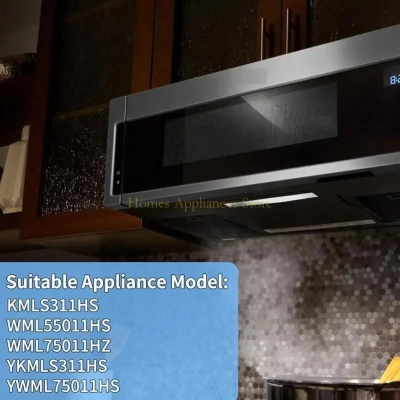 مجموعة D0AB من 6 مرشحات ميكروويف المطبخ شبكة تصفية مرشحات التهوية مرشحات المطبخ شحم مرشحات استبدال محرك السيارة للغطاء #1