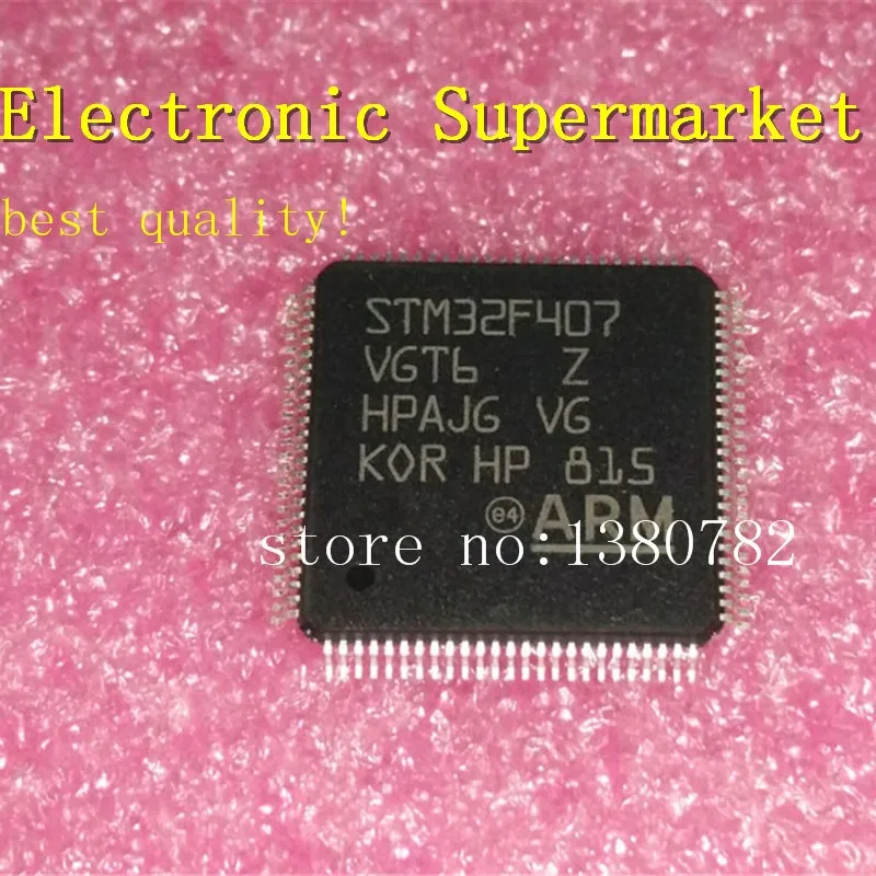 

Free Shipping 5pcs-20pcs STM32F407VGT6 QFP-100 New original IC In stock!