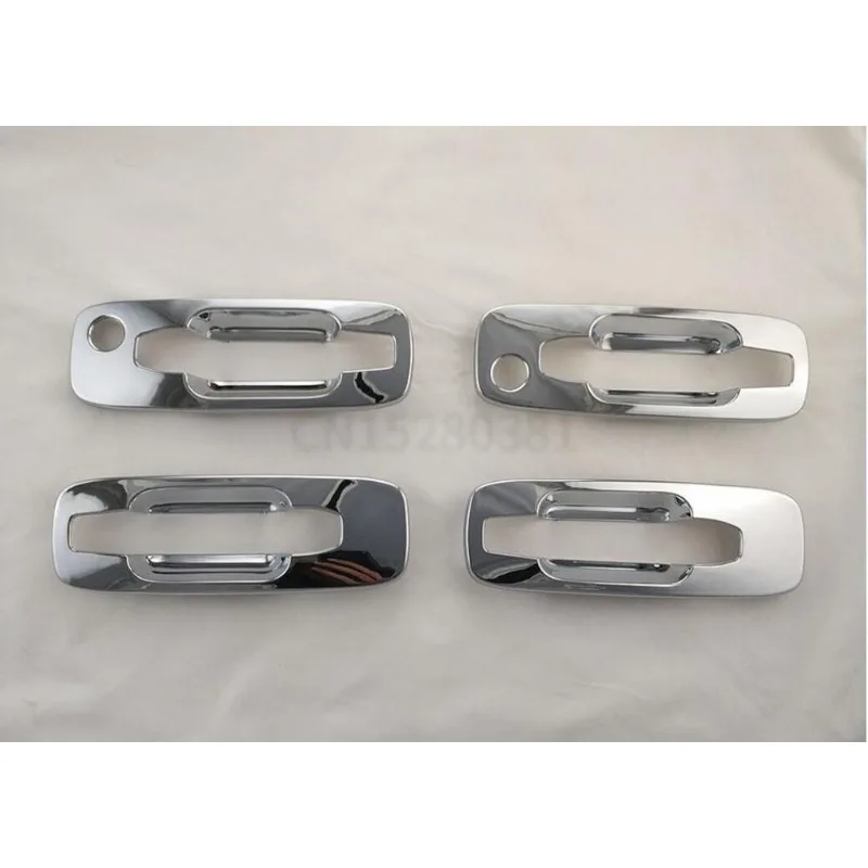 4PCS Abs Chrome plated Door Handle Bowl Covers Trim FOR Nissan X-Trail 2000-2010 T30 Accessories Car modification