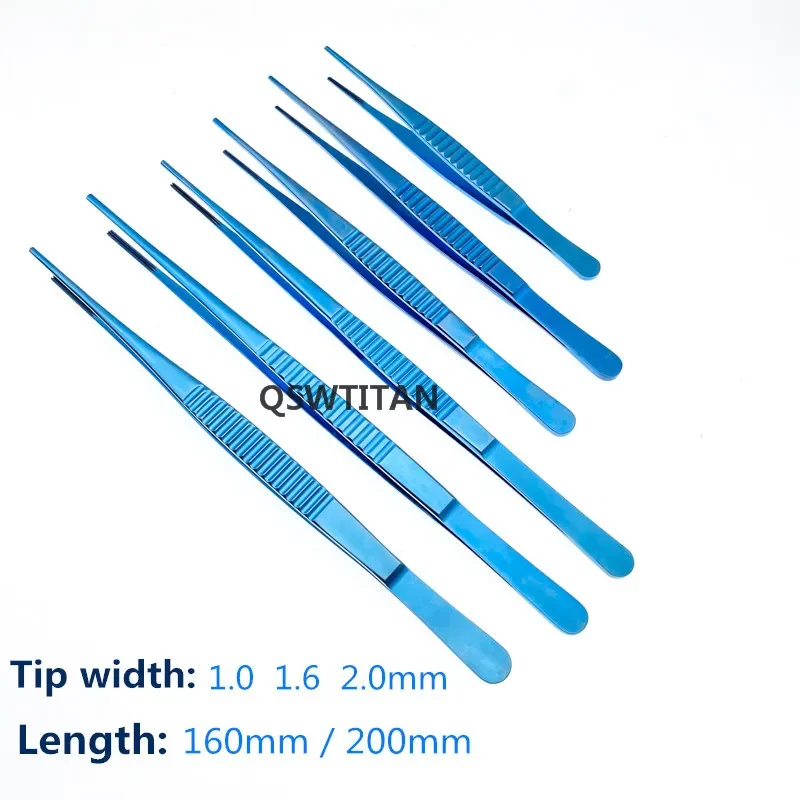 คีมหลอดเลือด คีม หัวใจผ่าคีม เครื่องมือคีมไทเทเนียมผ่าตัดขนาดเล็ก