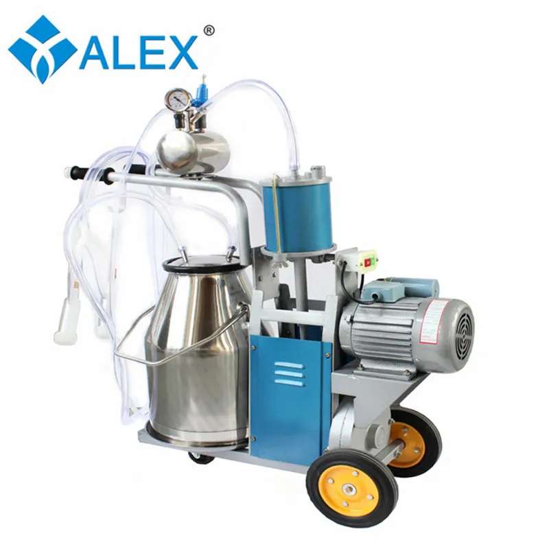 Alex Full Automatic Cheap Single Cow Portable Milking Machine