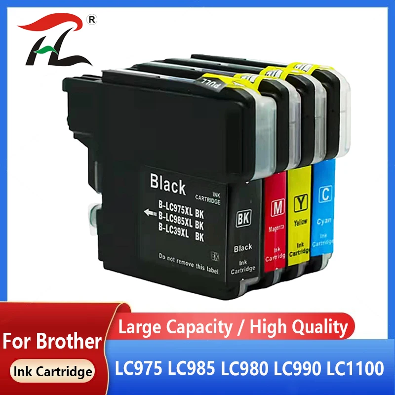 

CSD for Brother LC985 LC-985 Ink Cartridges for DCP-J140W 145C 165C 195C 197C 383C 385C 390CN MFC-J265W J410 J415W J220 Printer