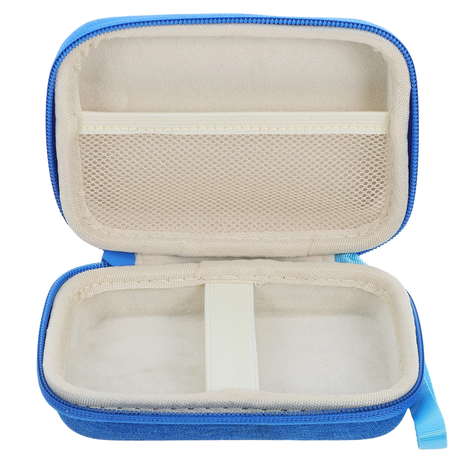 Blood Glucose Meter Storage Bag Portable Travel Case for Small Devices Black Tools Bag Tester Kit Health Monitoring Accessories