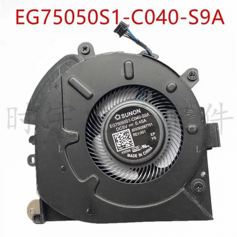 

L для ноутбука HP EliteBook 735 G5 835 G5, охлаждающий вентилятор EG75050S1-C040-S9A L13679-001