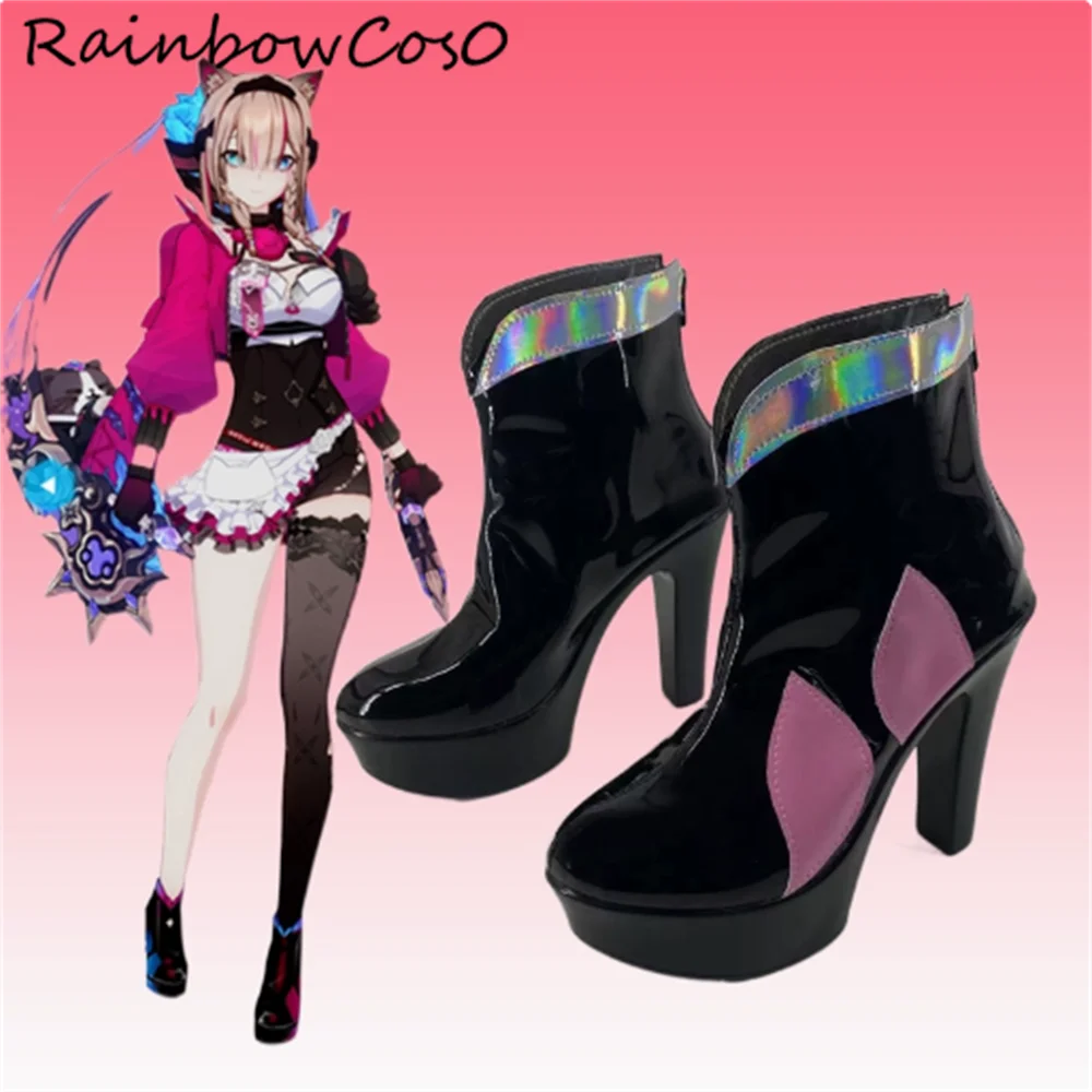 Pardofelis Honkai Impact 3 Cosplay Shoes Boots Game Anime Halloween RainbowCos0 W4488
