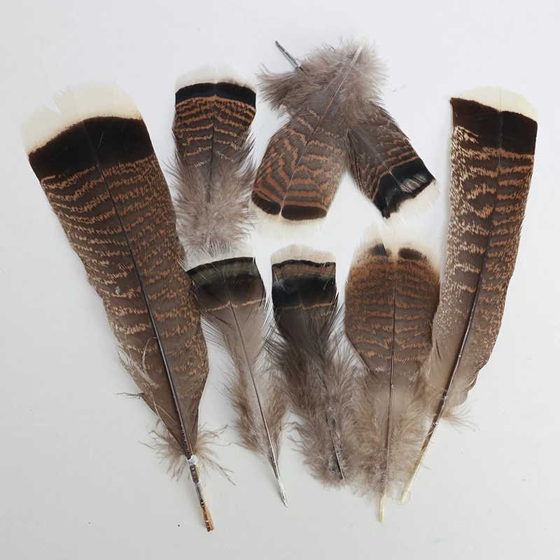 Piume d'aquila naturali 10 pezzi Piume lunghe di tacchino grandi per artigianato Plumas Accessori di carnevale Decorazione di nozze