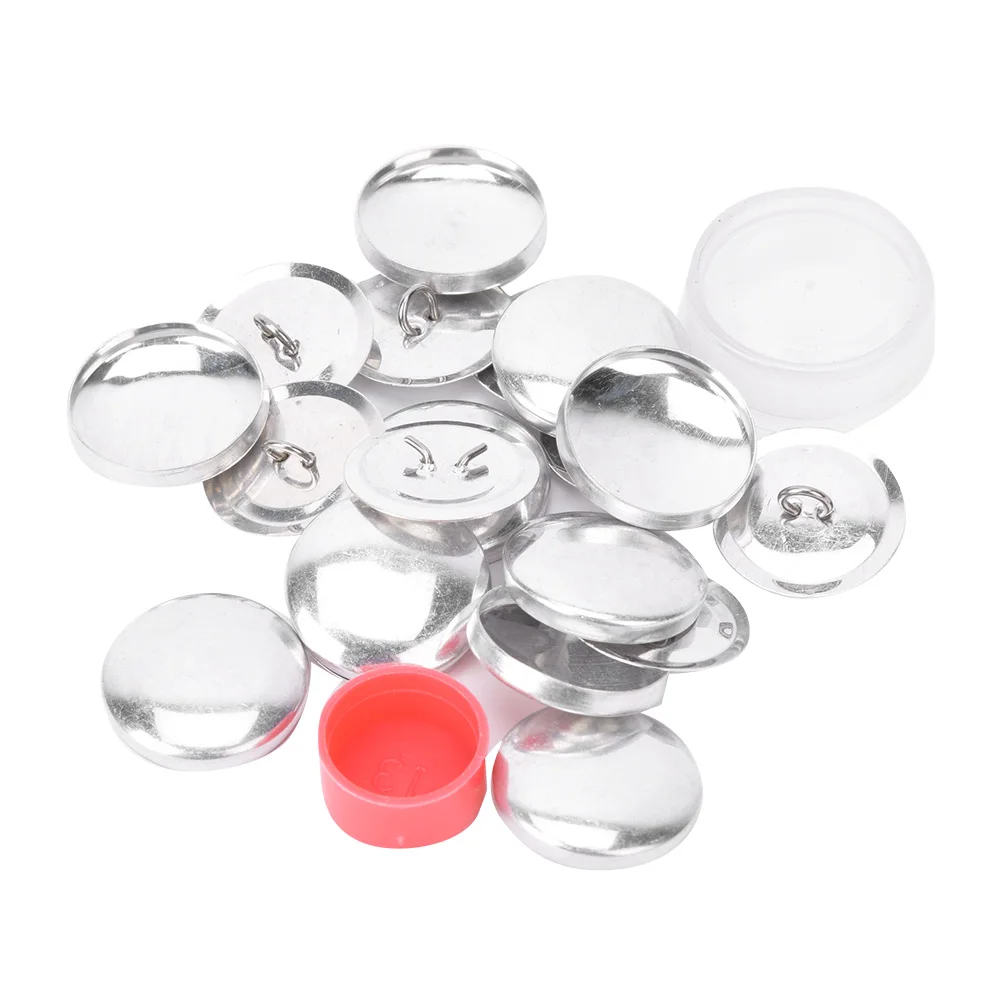 Stoffen Tas Cover Knoppen Kit Ronde Knoopbasis Diy Handgemaakte Handwerk Gesp Maken Gereedschap Cover Knoppen Montage Tool Cover Knoppen