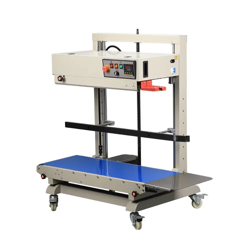 

Industrial Stable Vertical Food Packaging Heat Sealing Machine Multifunctional Sealer With Printing Sugar Paper Bag Packaging