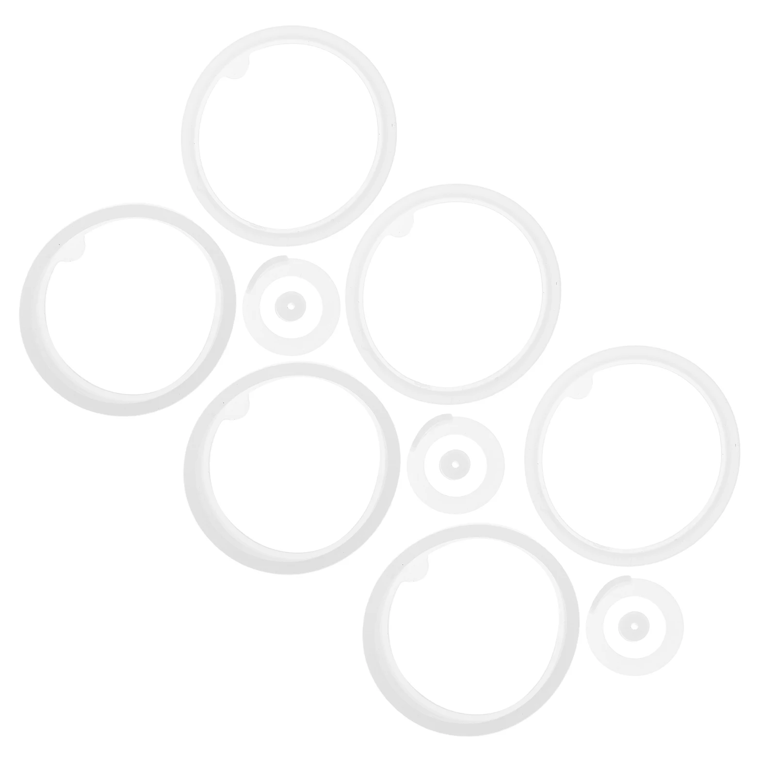 

1 set Water Bottle Gasket Silicone Sealing Ring 24/32/40/64oz Reusable Round Seal Flask Supplies Bottle Accessories