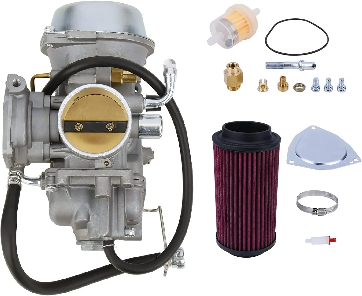 Carburador Sportsman 500 Compatible con Polaris Sportsman 500 HO 2001-2013, Scrambler 500 1997-2012, Worker 500, ATP 500, Trail Boss