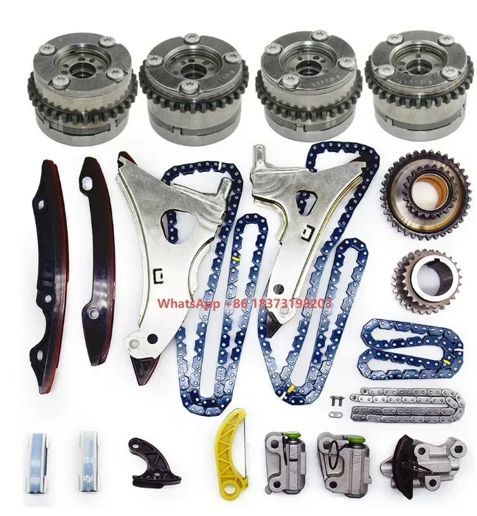 

Новый комплект цепи ГРМ с регулятором распредвала и звездочкой Vanos для M278 4.7L V8 CLS500 E500 S550 SL550 M157 (старые модели)