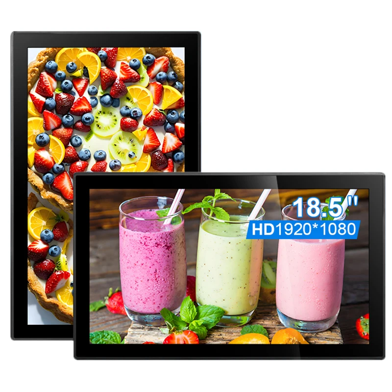

18,5-дюймовый HD 1920*1080 Wi-Fi Rj45 IPS интерактивный сенсорный экран монитор настенное крепление планшет Android 11 для розничного автосервисного киоска