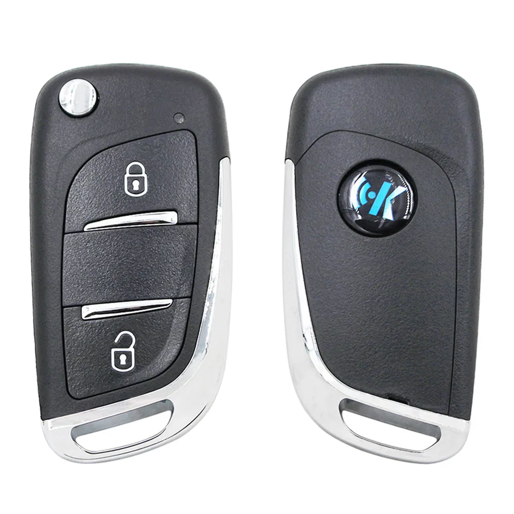 KEYDIY B11-2 2 botones Universal serie B KD mandos a distancia llave de coche para Peugeot para KD900 URG200 + KD-X2 Mini herramientas programadoras