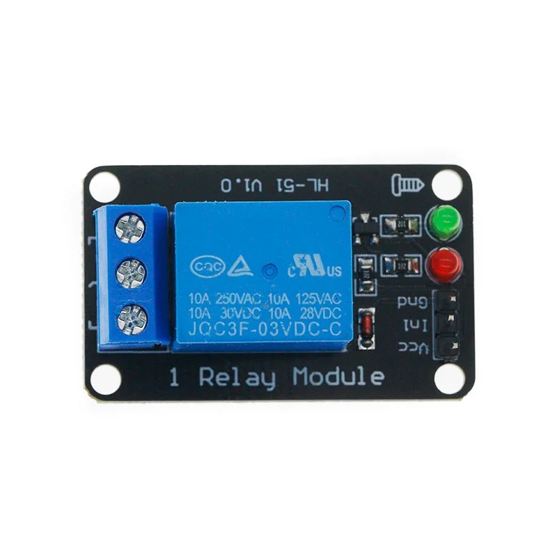 3V 5V 12V 24V 1-way electromagnetic relay module Low-level trigger PLC control driver board