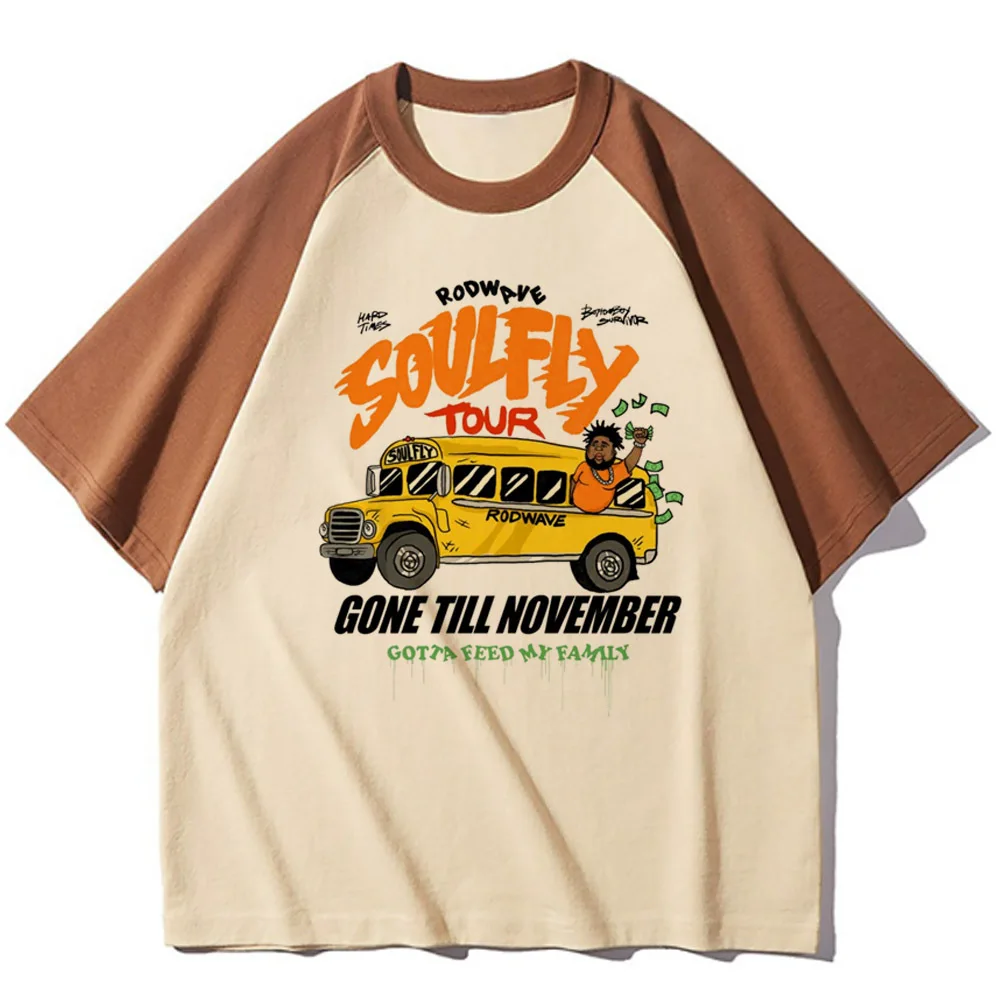 Rod Wave t shirt women casual wear summer t shirt female y2k harajuku graphic clothing