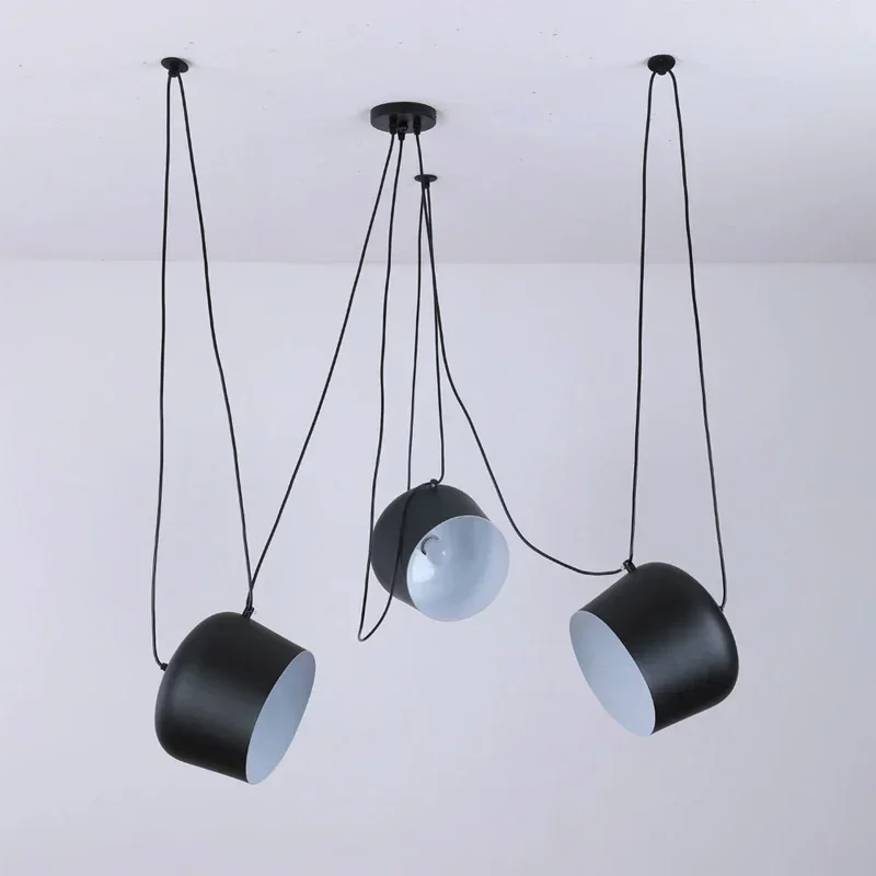 Modern Variable Spider Pendant Lights, Lustre para sala de jantar, Restaurantes, Cozinha Decoração interior, Luminária simples, Industrial, E27