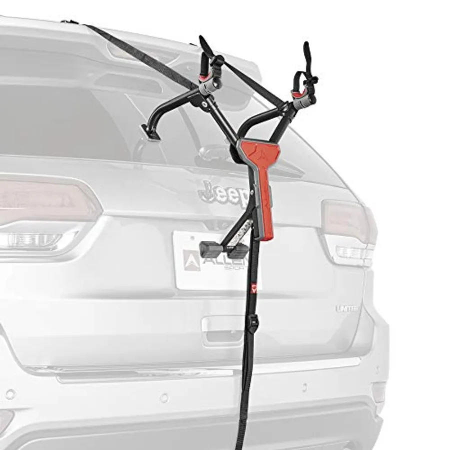 

Sports Ultra Compact Folding Trunk Mount Rack Model MT1-B Gray Powder Coated Fits Most Bicycles Lightweight and Durable Design