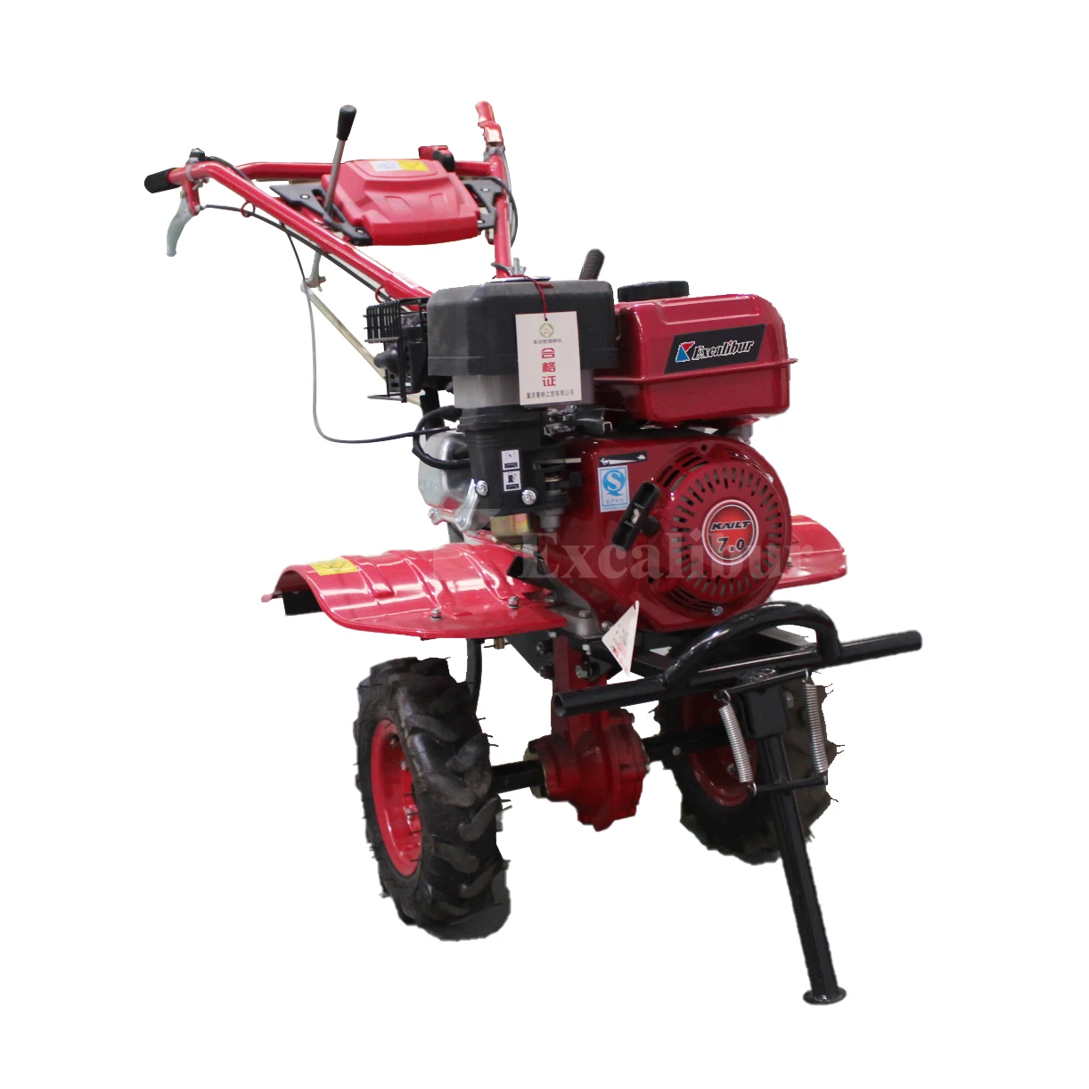 hot selling walk behind gasoline engine power tillers agricultural farming reaper mini cultivator