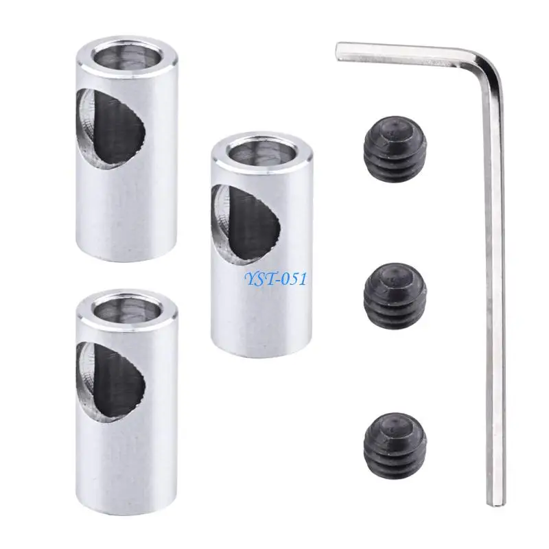 E15A Universal 5mm Shaft Conversion Bushing Adapter Heavy Duty Metal Tool Accessories