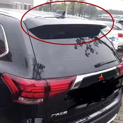 Suitable for Mitsubishi Outlander Sport rear spoiler trunk lid, spoiler, fender, carbon black sport modification parts 2013-2019