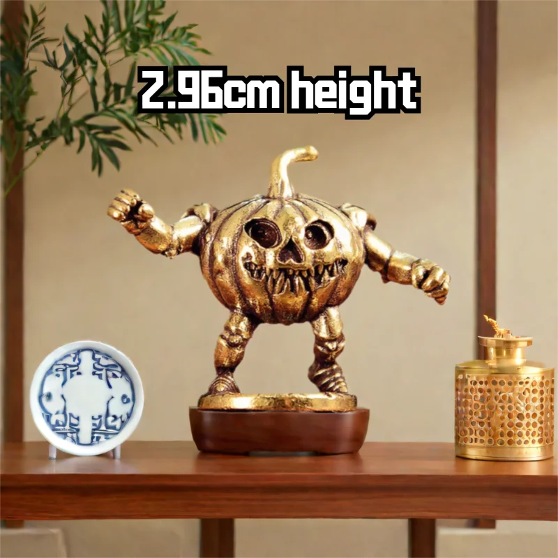 

Brass pumpkin solid desktop ornaments creative home Christmas crafts ornaments office decorations miniature ornaments