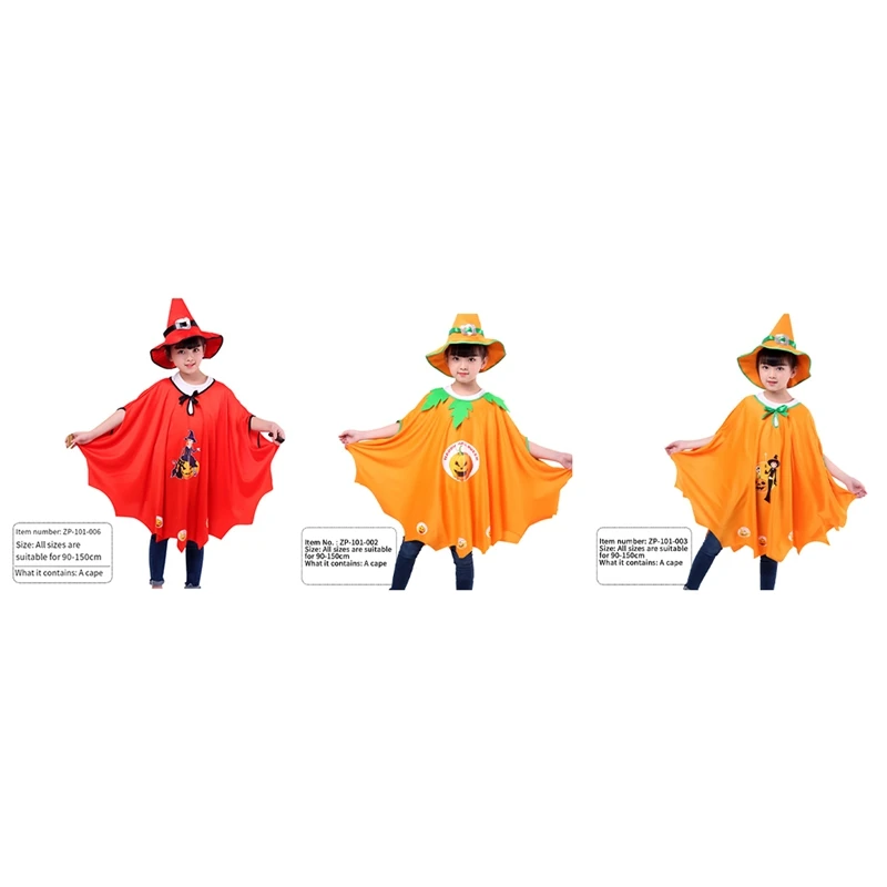 

Halloween Cosplay Witch Costume Children Carnival Vestidos Party Witch Fancy Dress Clothing Baby Girl Boy Easy To Use Red
