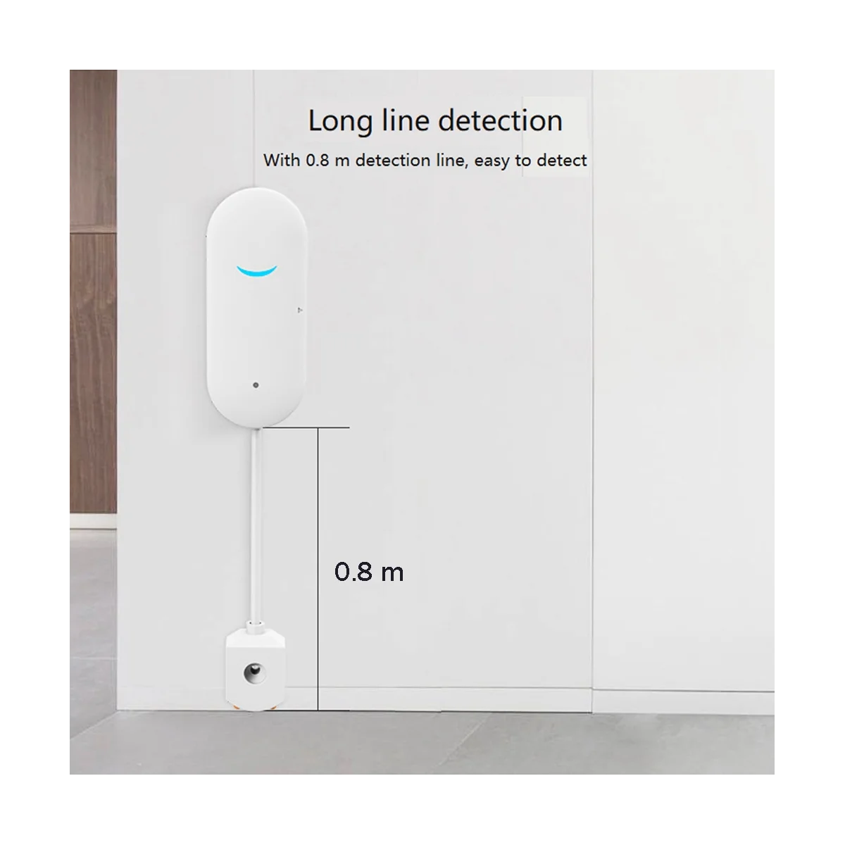 Tuya เครื่องตรวจจับการรั่วไหลของน้ำในบ้านอัจฉริยะ, เครื่องตรวจจับระดับน้ำรั่วระบบเตือนน้ำรั่ว