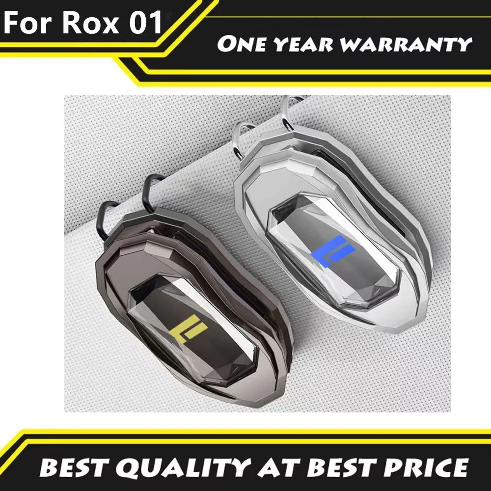 

For BAIC JISHI Polestones 01 ROX 01Car Glasses Clip Glasses Holder Metal car Sun Visor Sunglasses Box High-speed Card