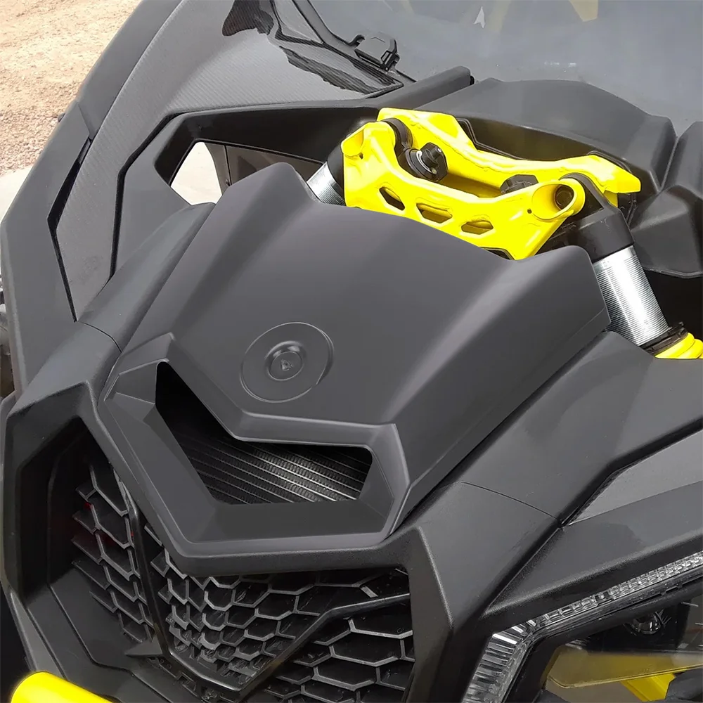 

MTKRACING Front cover For Can-Am MAVERICK X3 2017-2023 Front Turbo Hood Facia Scoop Cover UTV Accessories