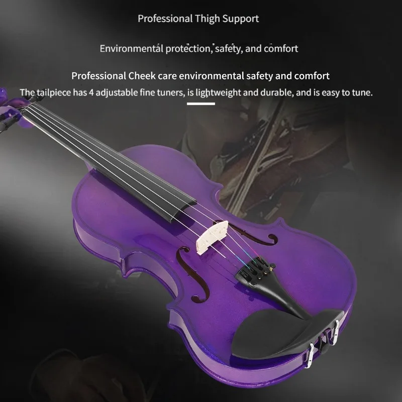

V-10 4/4 Violin - Professional Acoustic Violin, for Beginners & Advanced Players - Ideal for Orchestra, Band, Solo Performances