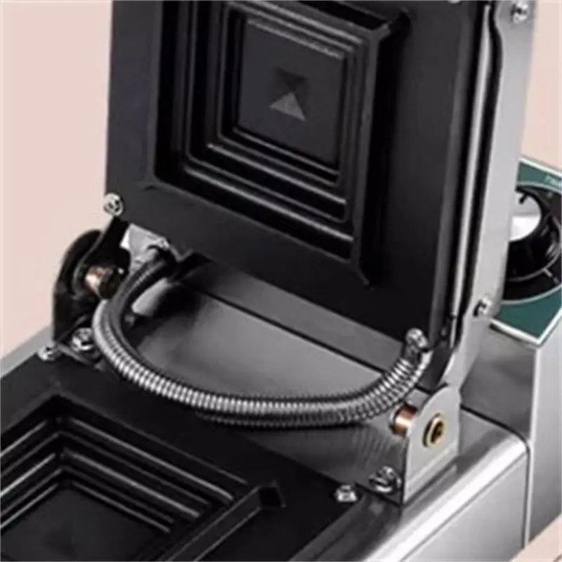 Breakfast Sandwich Waffle Maker Mini Stainless Steel Non-Stick Square Waffle Household Electric