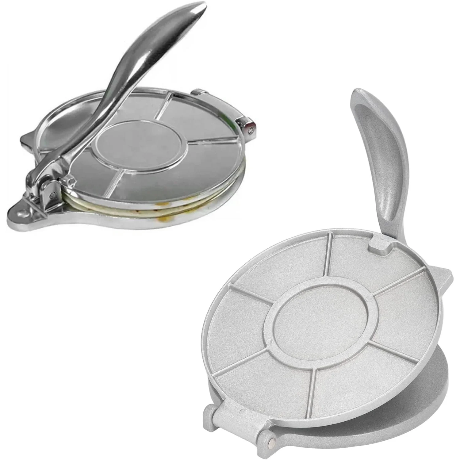 7.7in Tortilla Press, Aluminum Alloy Mexican Tortillera Presser Tortilla Maker Dough Press Rotis Press