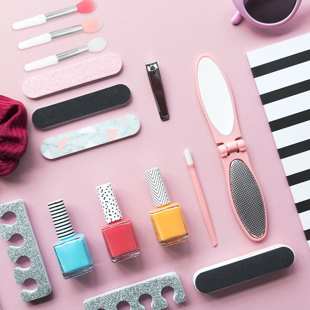 Conjunto de pincéis labiais de silicone, 9 peças, aplicador portátil de batom para viagens profissionais, máscara de cor labial, pincéis de maquiagem