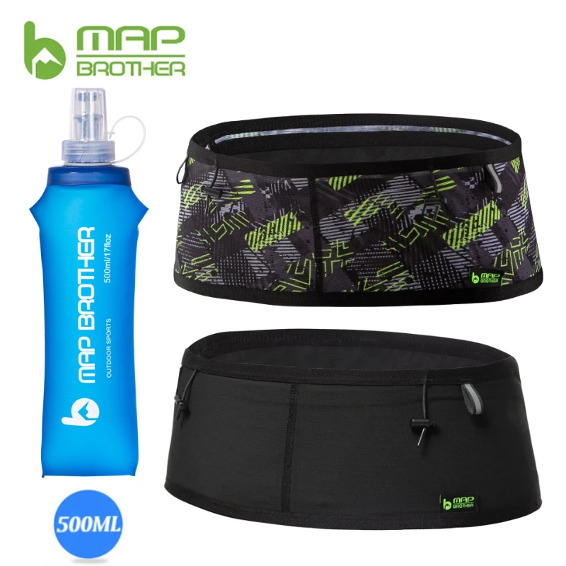 

MAP BROTHER W1001 Woven Elastic Sports Waist Bag Pack Running Race Number Belt For Triathlon Marathon Cycling Mountaineering Bag