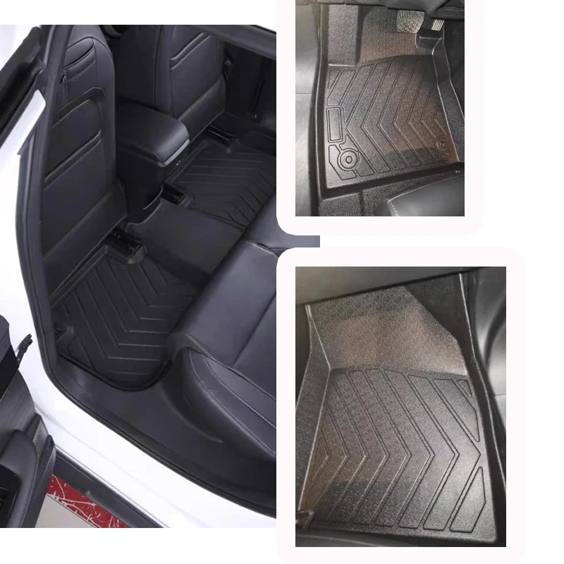 Car Floor Mats For MG4 EV MG 4 EV MULAN EH32 2022 2023 2024 2025 Dirt-resistant Mud Carpet TPE Foot Pads Tappeto Car Accessories