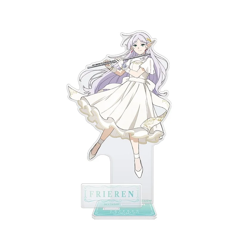 Frieren: Beyond Journey'S End Acrylic Stand Model Plate Stark Fern Anime Desk Ornaments Keychain Fans Girl Gift 15CM
