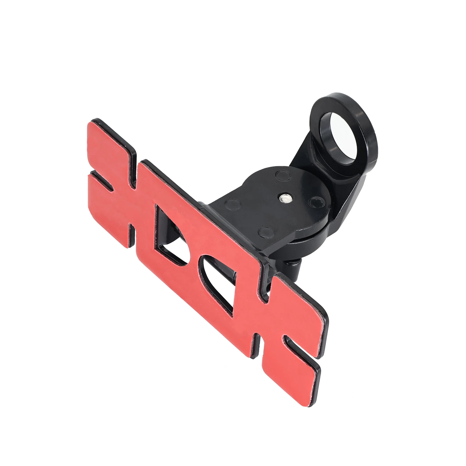 Supporto per antenna per auto in metallo con clip Mini 3M (tipo adesivo, nero)