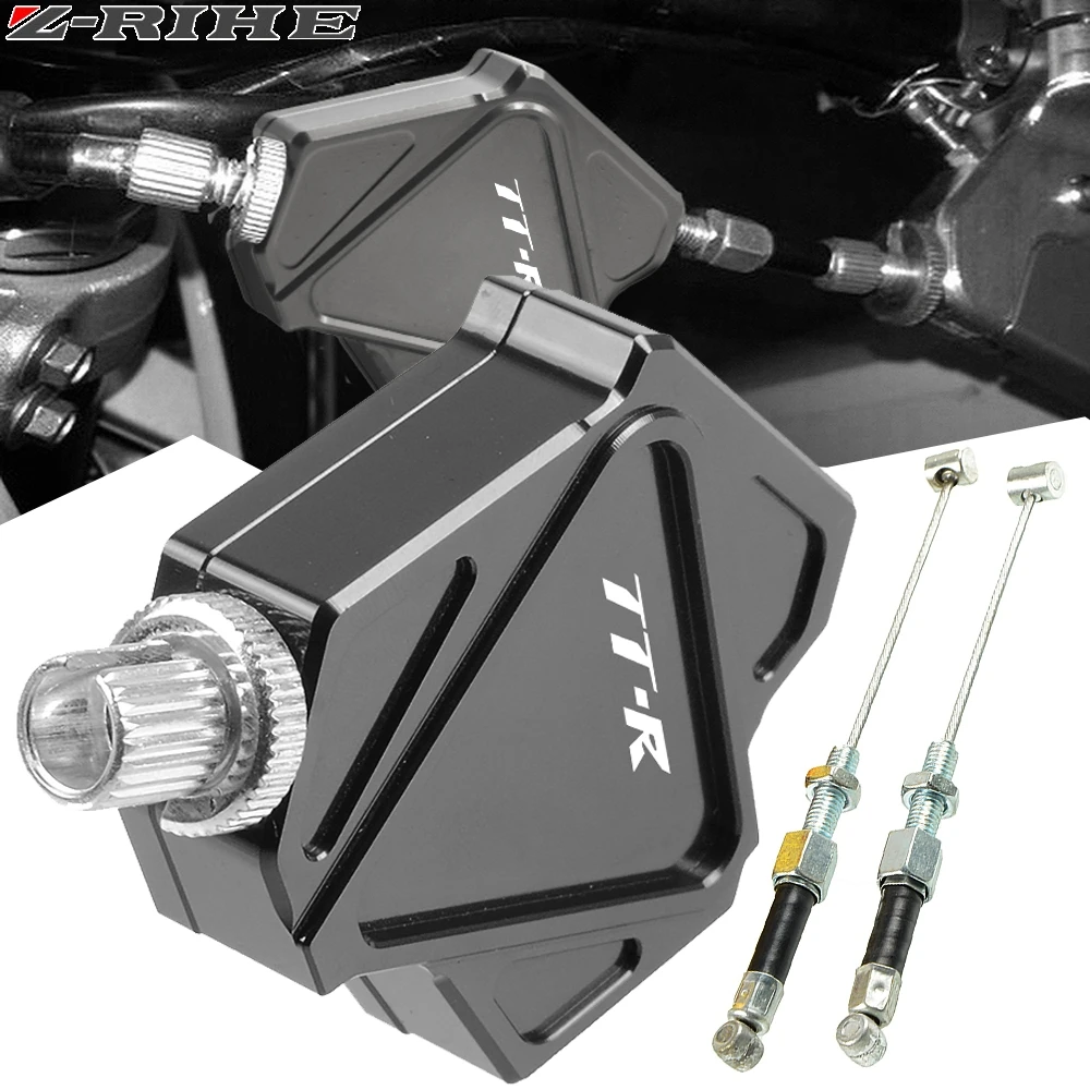 Motorcycle CNC Aluminum Stunt Clutch Lever Easy Pull Cable System For YAMAHA TTR 125 125L 250 600 TTR125 TTR125L TTR250 TTR600