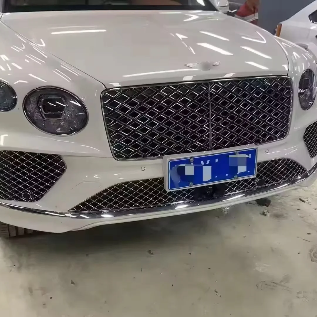 Car Grille Assembly Fit for 2024 bentley Bentayga Car M-type Exterior Accessories Body Kit Modification Part Front Bumper Grille