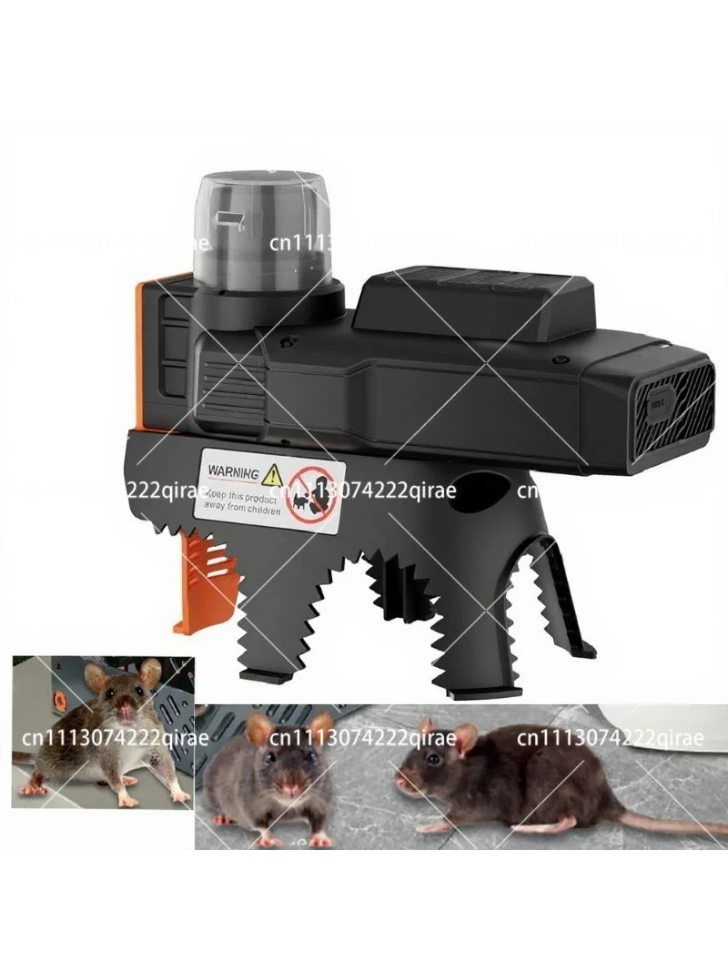 Electric Continuous Humane Rat and Mouse Trap Kit Non-Toxic Rodent Catcher for Home