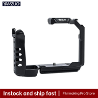 YANZUO Camera Cage Kit for Panasonic LUMIX G9 Camera Metal Protective Frame With Cold Shoe 1/4 Hole Cameras Cage