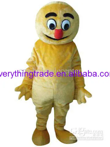 Rápido personalizado novo pássaro amarelo halloween vestido de natal adereços de corpo inteiro roupa traje da mascote