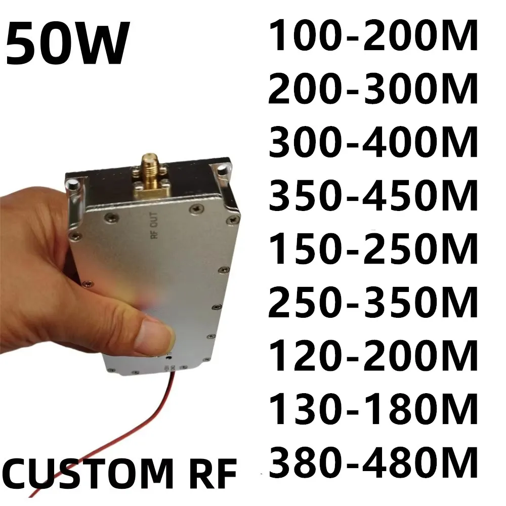 50WNEW 100-200MHZ200-300MHZ300-400MHZ150-250MHZ250-350MHZ120-200MHZ130-1200MHZ POWER LTE AMPLIFIER NOISE GENERATOR