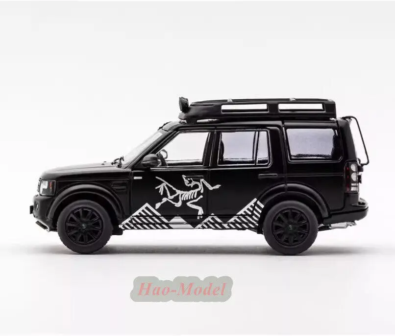 Diecast Alloy Diecast Car Model for Kids, GCD 1:64, Coleção Display, Simulação, Preto, SUV, Presentes de aniversário, Brinquedos para meninos, Passatempo