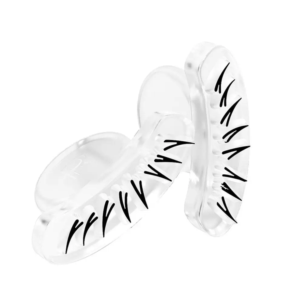 Kit de carimbo de silicone para cílios postiços, clusters Lower Lash, ferramenta realista, selo estilo, várias extensões, A6V6