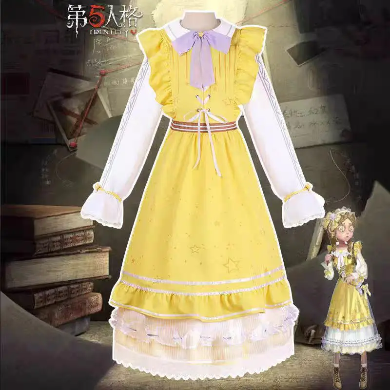 

Game Identity V Anne Lester Seer Toy Merchant Role Playing Costume Halloween Party Christmas Character Costume